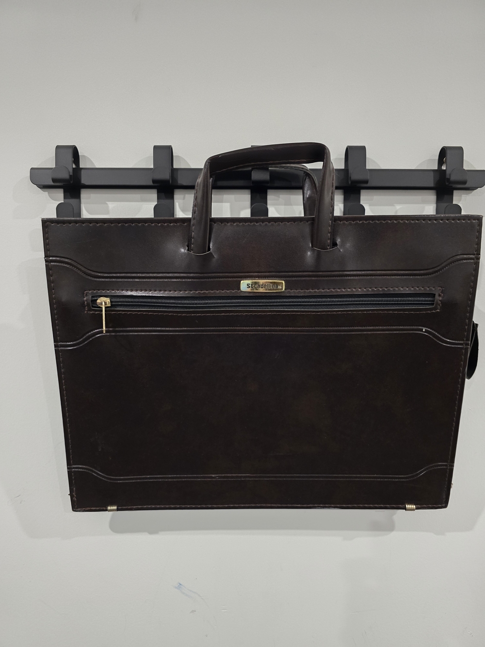 Vintage Stradellina Brown Leather Bag